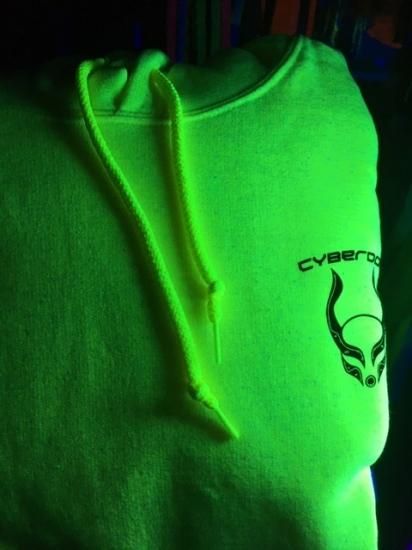 CYBERDOG:OVERSIZE CRIC HOODY