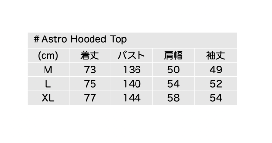 JIYEIND : Astro Hooded Top
