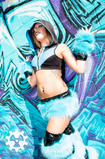 Fur Rave Skirt