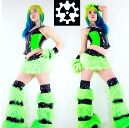 Fur Rave Skirt