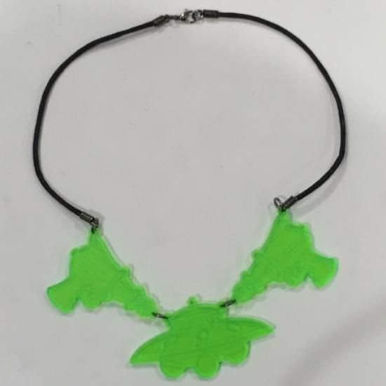 illumi : UFOxRaygun Necklace