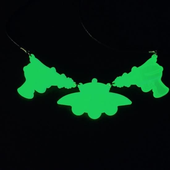 illumi : UFOxRaygun Necklace