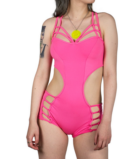 CYBERDOG : Stringed Playsuit