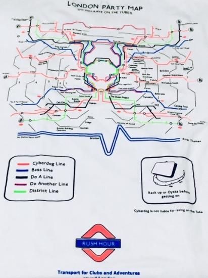 CYBERDOG : STD S/S PARTY MAP