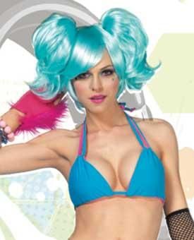 クリップテール付きショートWIG
