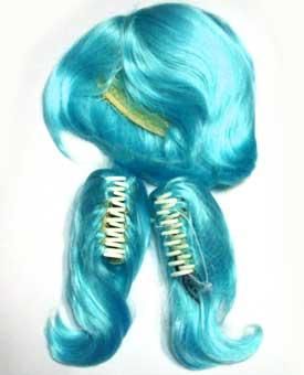 クリップテール付きショートWIG