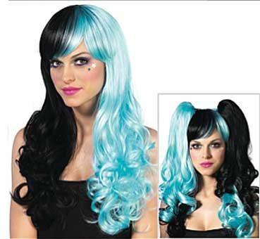 クリップテール付きロングWIG