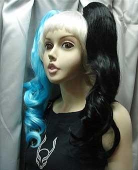 クリップテール付きロングWIG