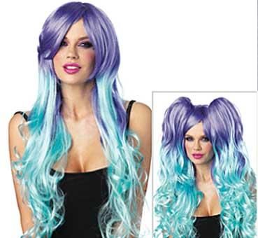 クリップテール付きロングWIG