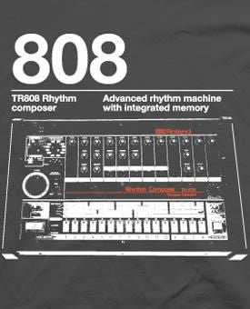 Roland TR-808 T-シャツ