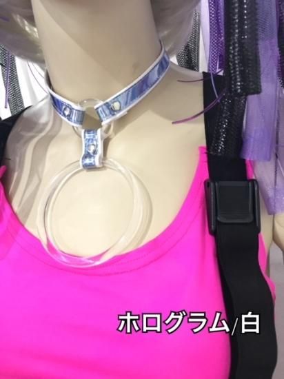 h : Double O-ring Necklace PVC