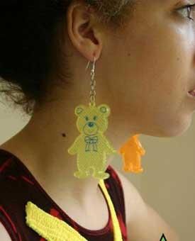 Gobbolino：Ref Bear ピアス