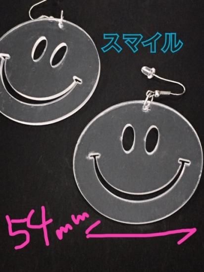 アクリル板 クリアピアス