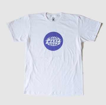 warp：Logo T-シャツ　ホワイト