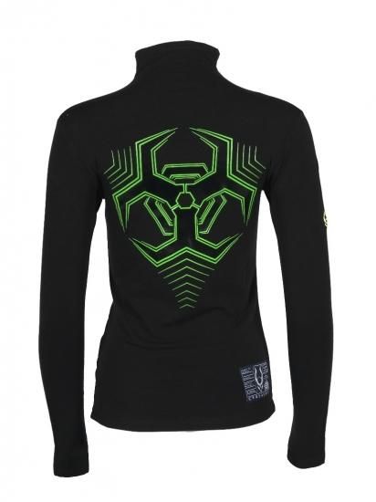 CYBERDOG : Hex Hazard Highneck L/S TOP