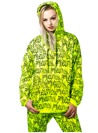 CYBERDOG：OVERSIZE RAVELUTION HOODY