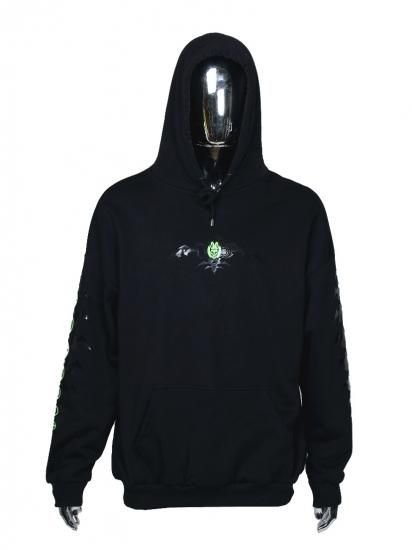 CYBERDOG：MENS L/S HOOD GOTHIC EXO