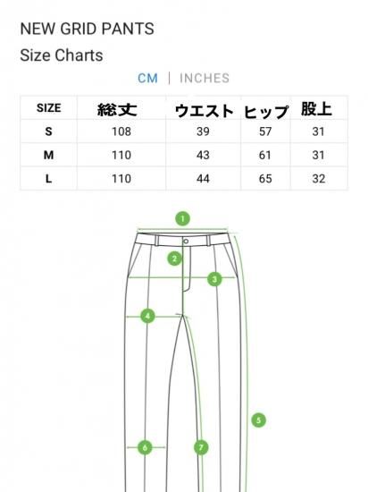 CYBERDOG：NEW GRID PANTS