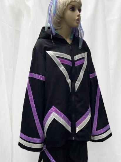 現在庫：Zip Hoodie Wide - ビート