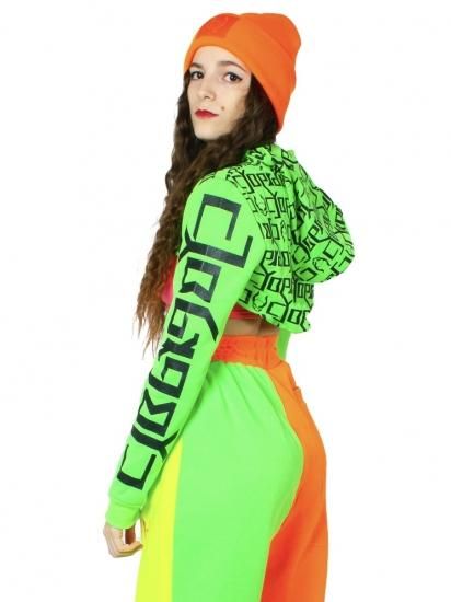 CYBERDOG：SUPER CROP HOODIE AMBIGRAM