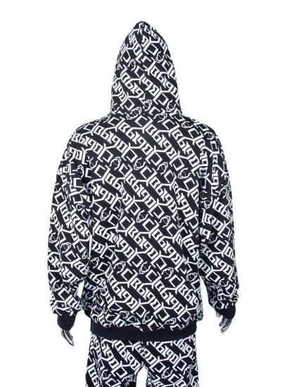 CYBERDOG：OVERSIZE AMBIGRAM AOP HOODY