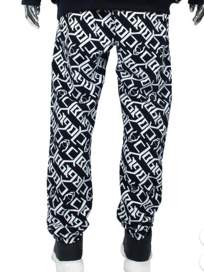 CYBERDOG：OVERSIZE AMBIGRAM AOP JOGGER