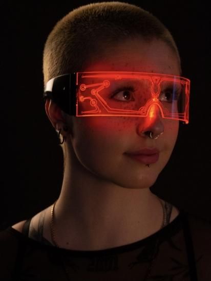 CYBERDOG :  LIGHT UP VISOR