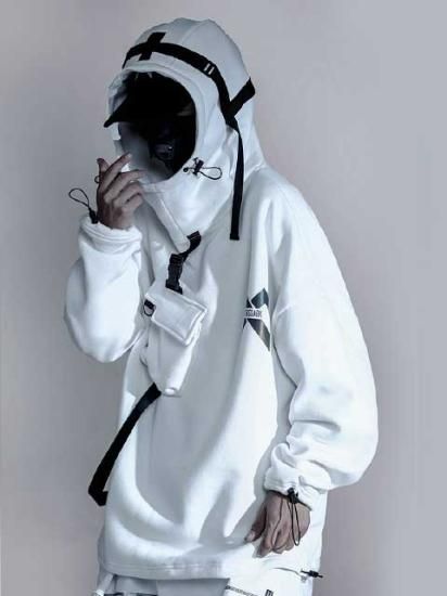 JIYEIND : Astro Hooded Top