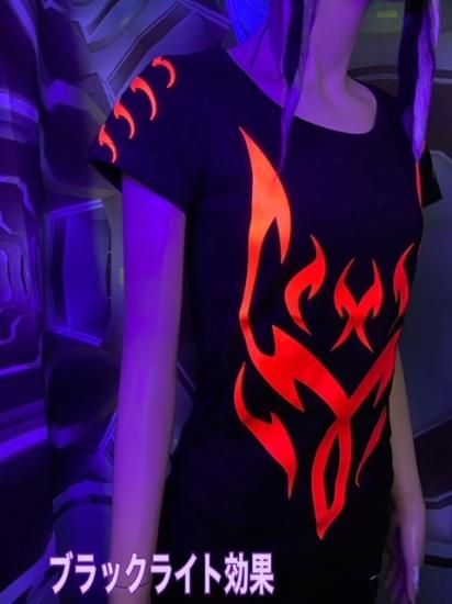 CYBERDOG : Girls S/S Tee Tribal Phoenix