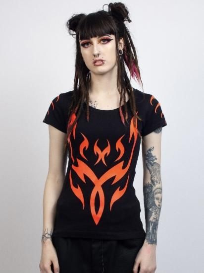 CYBERDOG : Girls S/S Tee Tribal Phoenix