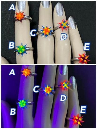 NB：Spiky Flower Ring
