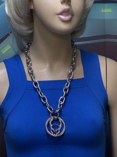 CYBERDOG :  CHAIN LOGO COLLAR