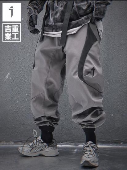 JIYEIND : Bicolor Relax Pants