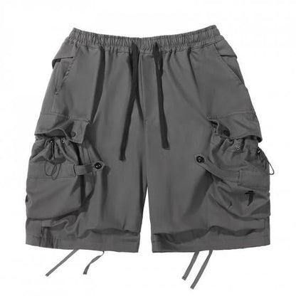 JIYEIND : Loose Pocket Shorts