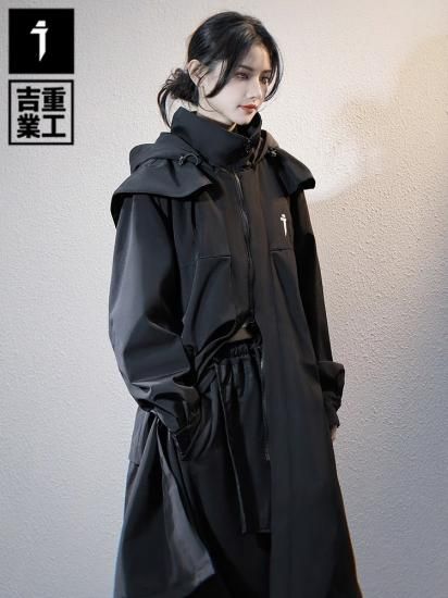 JIYEIND : LONG PARKA COAT