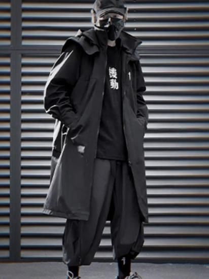 JIYEIND : LONG PARKA COAT