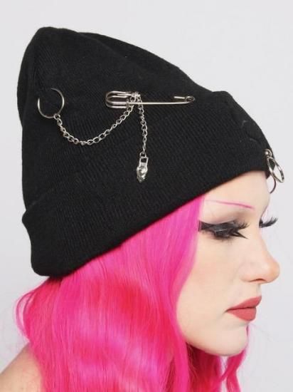 CYBERDOG :  PIERCED BEANIE
