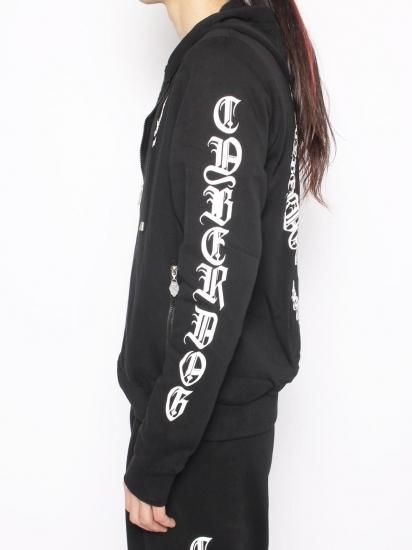 CYBERDOG :  OVERSIZE ZIP HOODIE CYBER GOTHICA