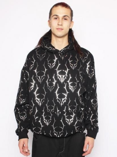 CYBERDOG :  OVERSIZE HOODIE THORNS LOGO