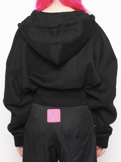 CYBERDOG :  NERO GIRLS ZIP HOODIE