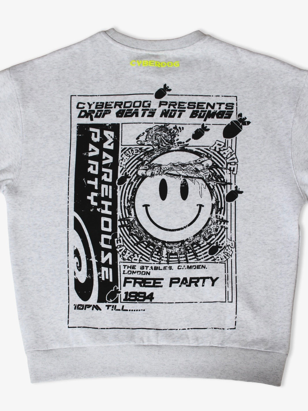 CYBERDOG：OVERSIZE SWEAT WAREHOUSE PARTY