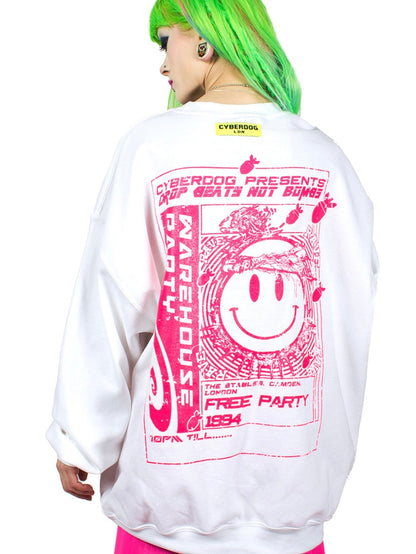 CYBERDOG：OVERSIZE SWEAT WAREHOUSE PARTY