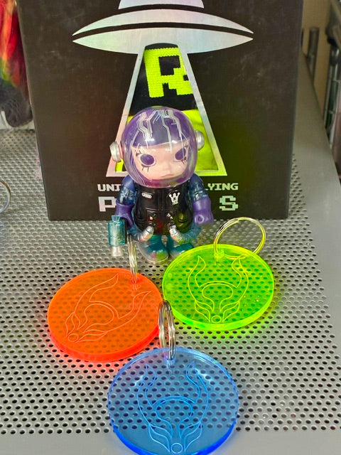 CYBERDOG : Key Ring Round Logo